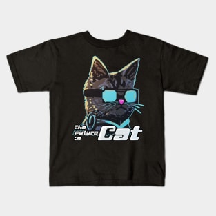 The Future is Cat Kids T-Shirt